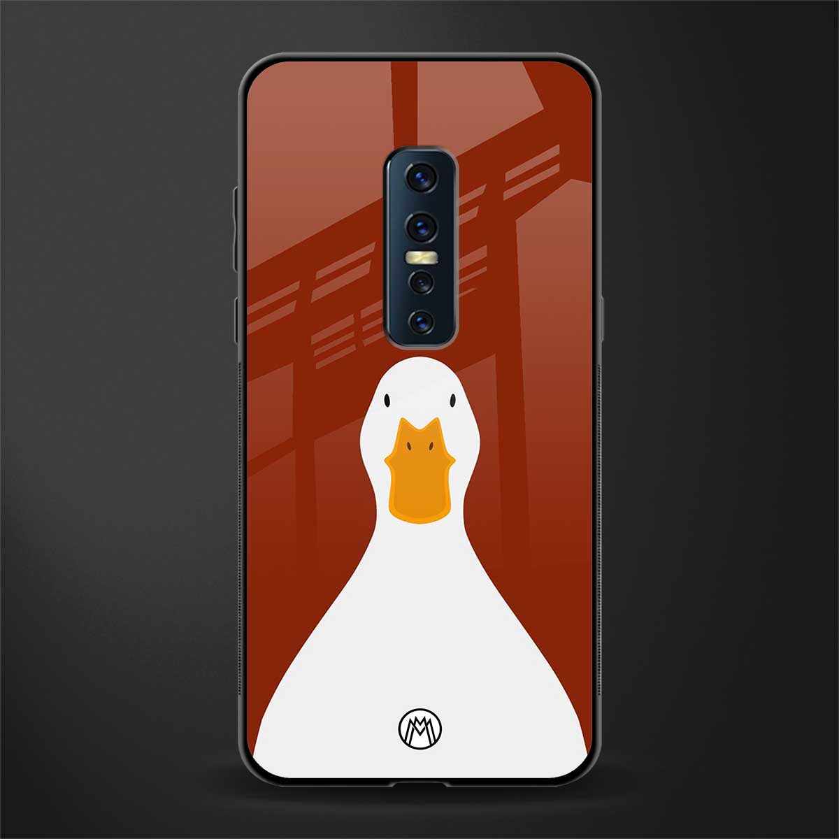boring goose glass case for vivo v17 pro image