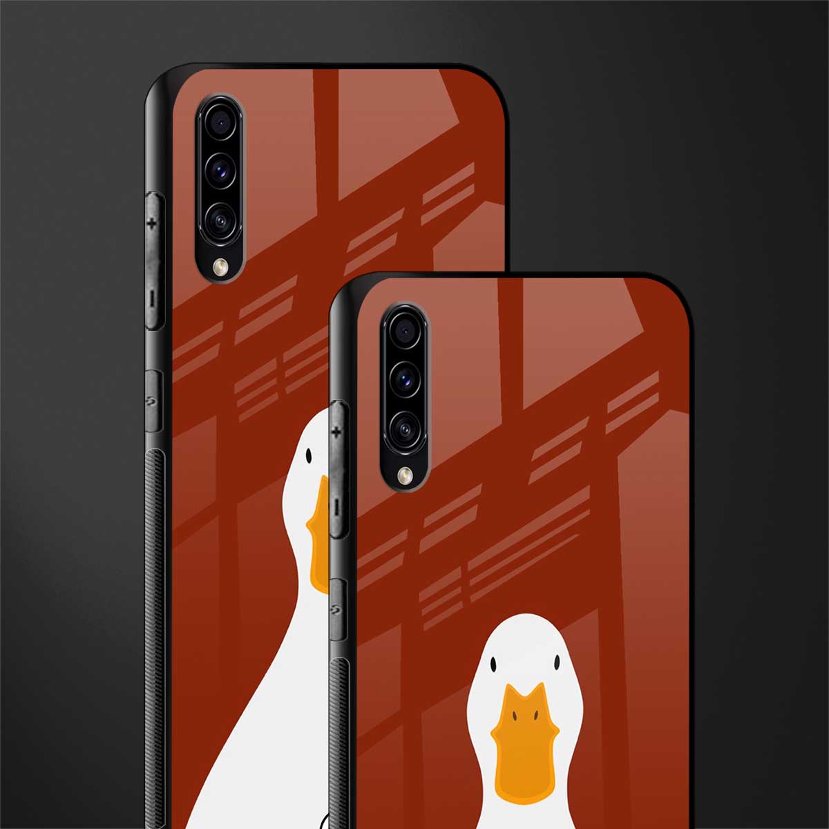 boring goose glass case for samsung galaxy a70 image-2