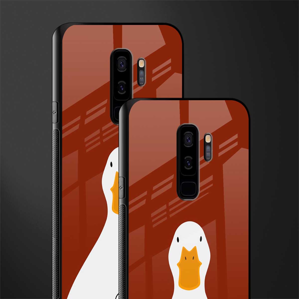 boring goose glass case for samsung galaxy s9 plus image-2
