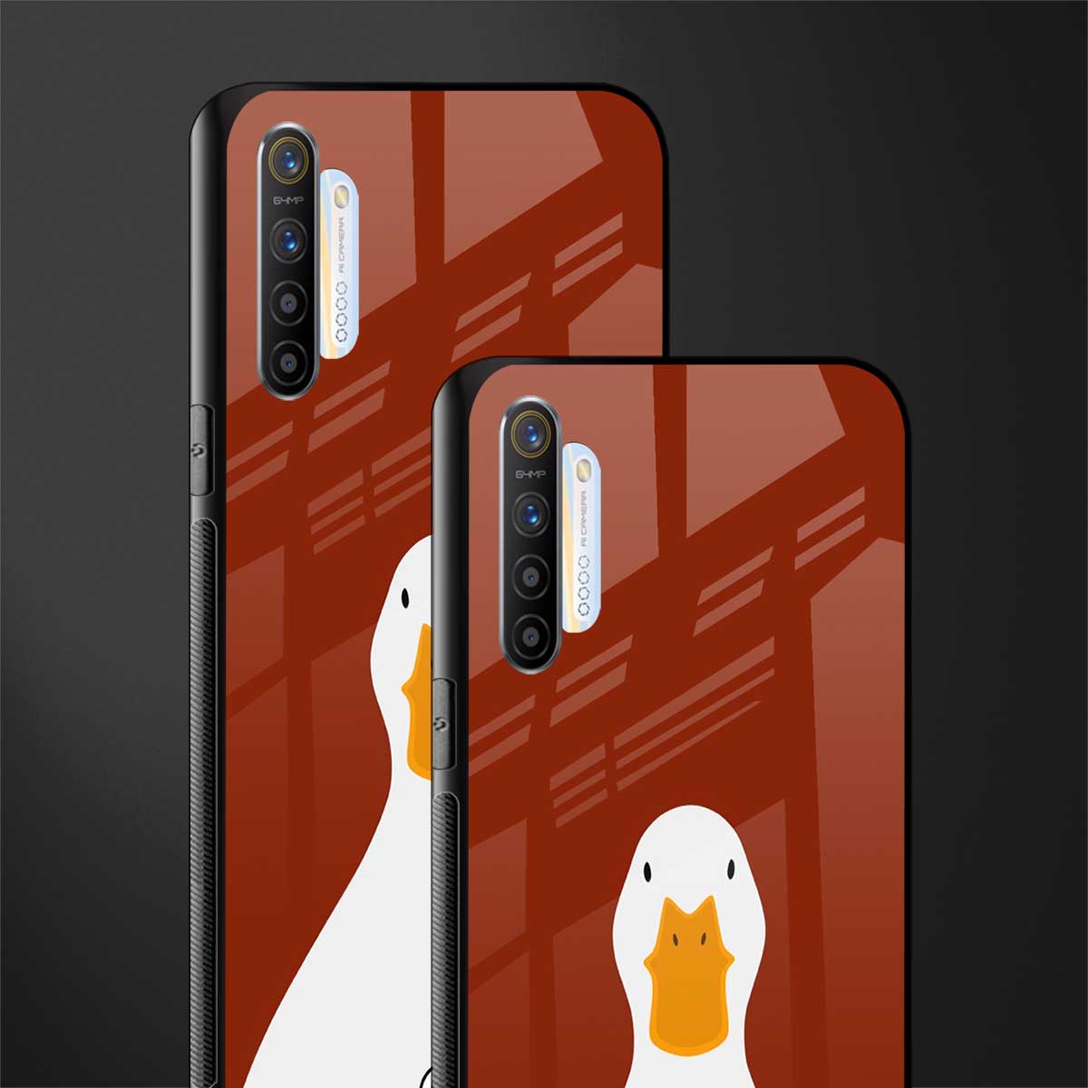 boring goose glass case for realme x2 image-2