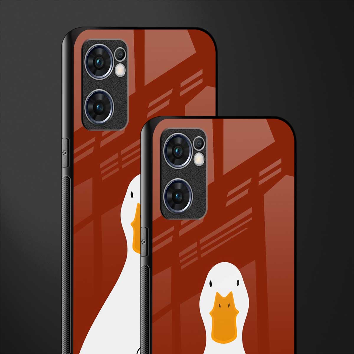 boring goose glass case for oppo reno7 5g image-2
