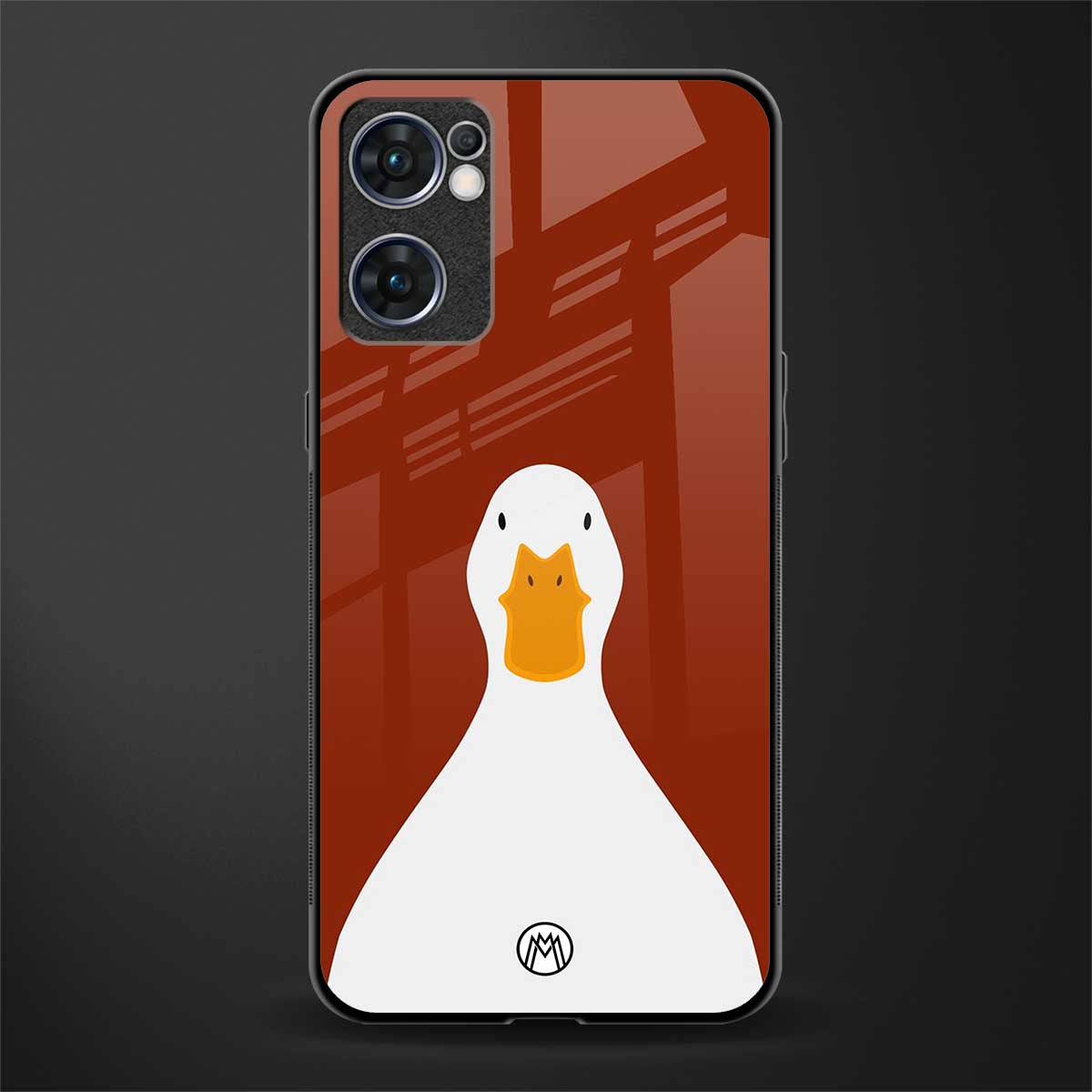 boring goose glass case for oppo reno7 5g image