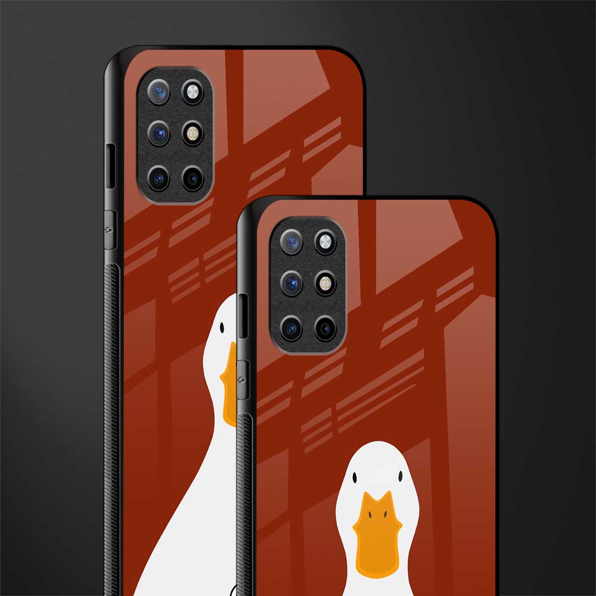 boring goose glass case for oneplus 8t image-2