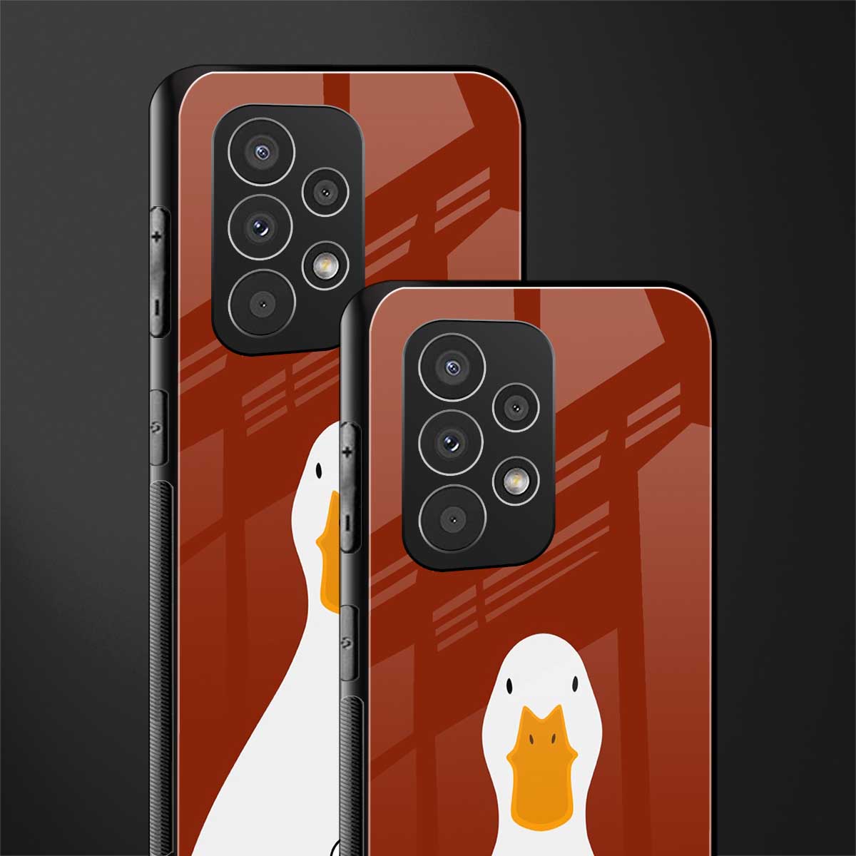boring goose back phone cover | glass case for samsung galaxy a23