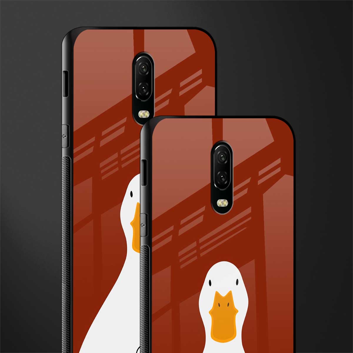 boring goose glass case for oneplus 6t image-2