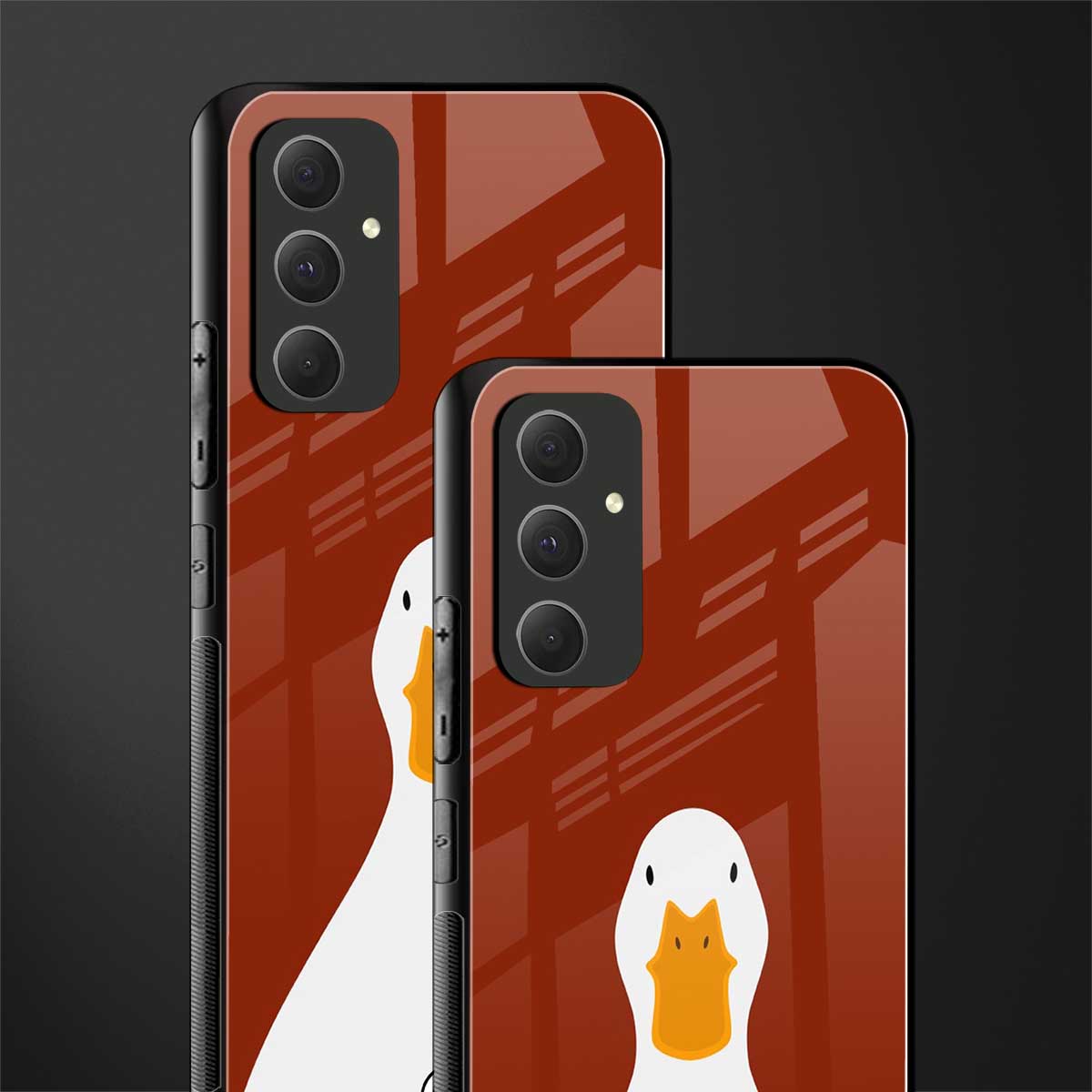 boring goose back phone cover | glass case for samsung galaxy a54 5g