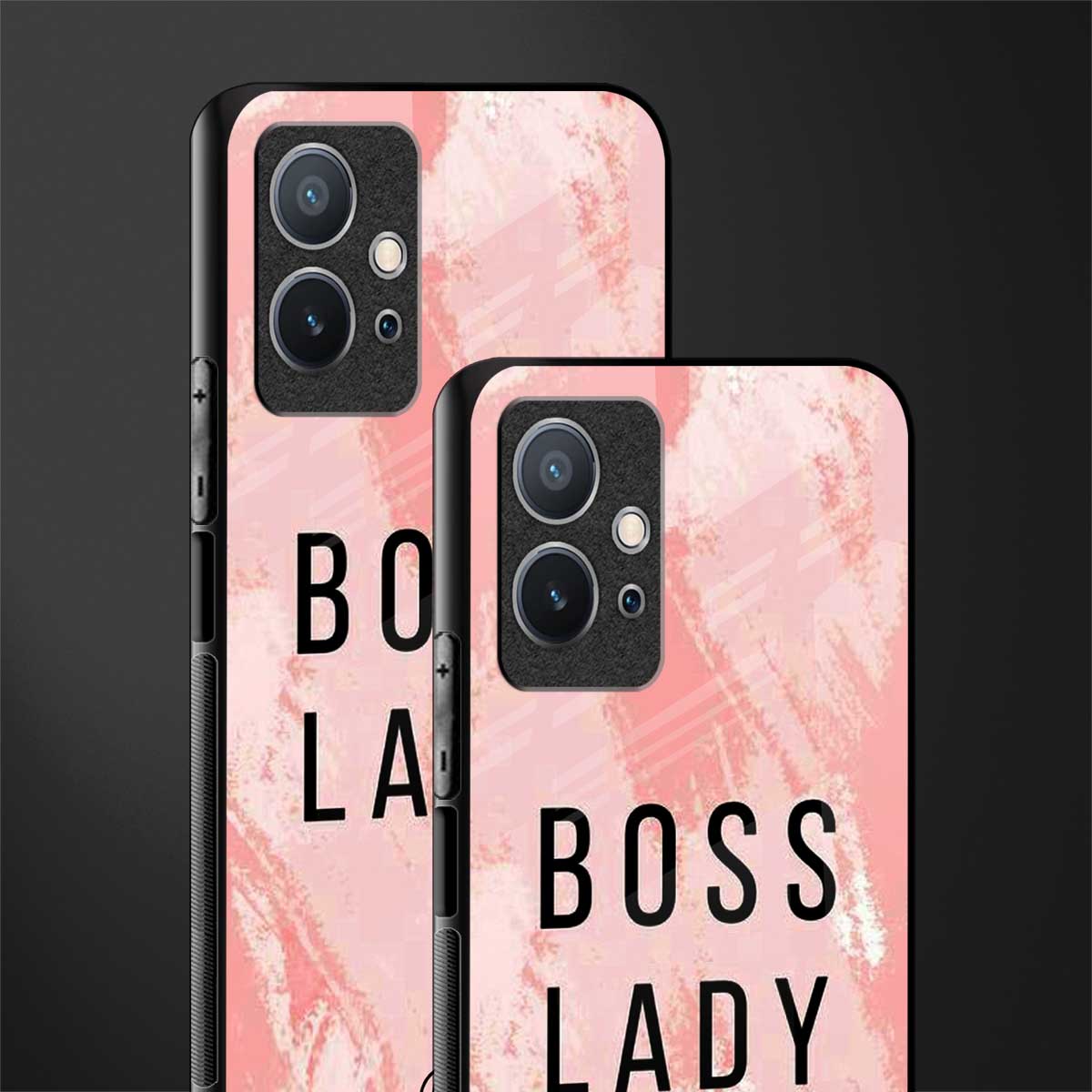 boss lady glass case for vivo y75 5g image-2