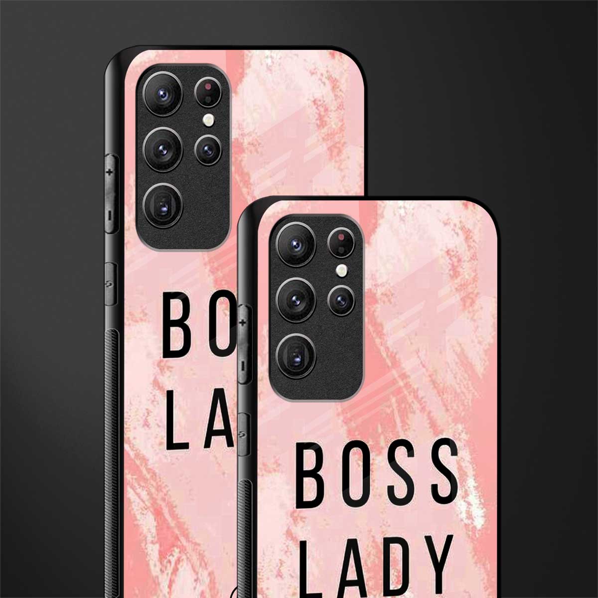 boss lady glass case for samsung galaxy s22 ultra 5g image-2