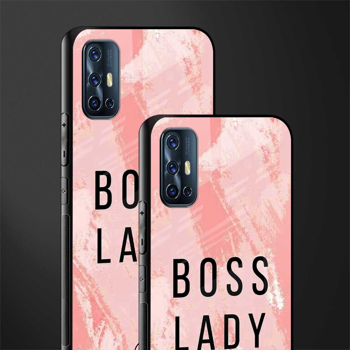 boss lady glass case for vivo v17 image-2