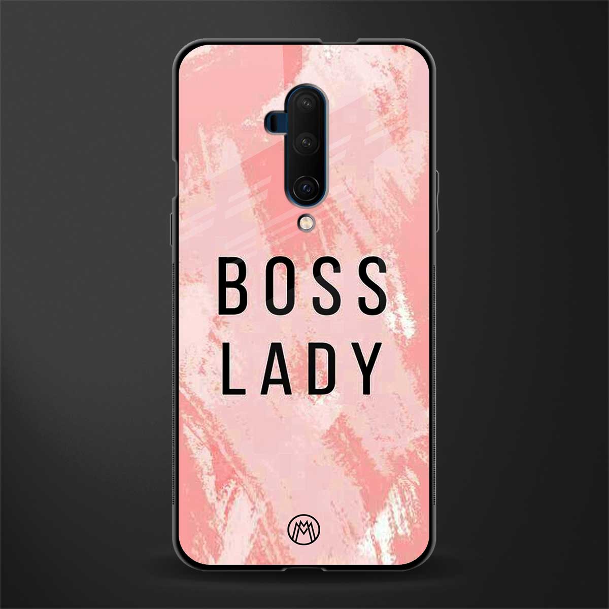 boss lady glass case for oneplus 7t pro image
