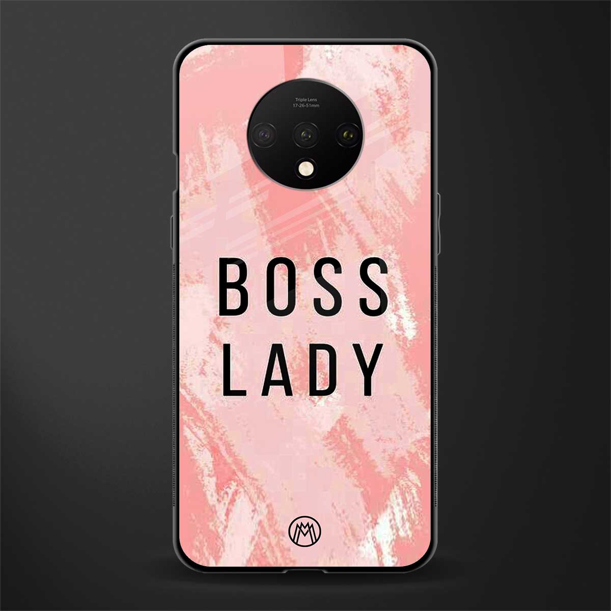 boss lady glass case for oneplus 7t image