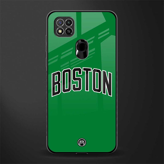 boston club glass case for redmi 9 image