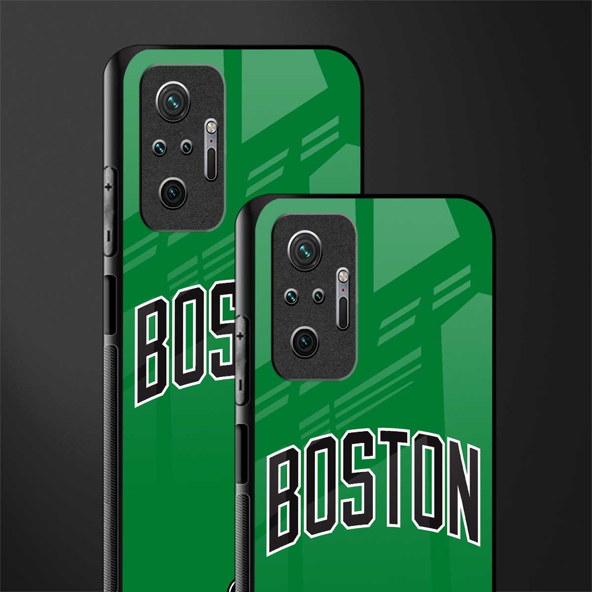 boston club glass case for redmi note 10 pro max image-2