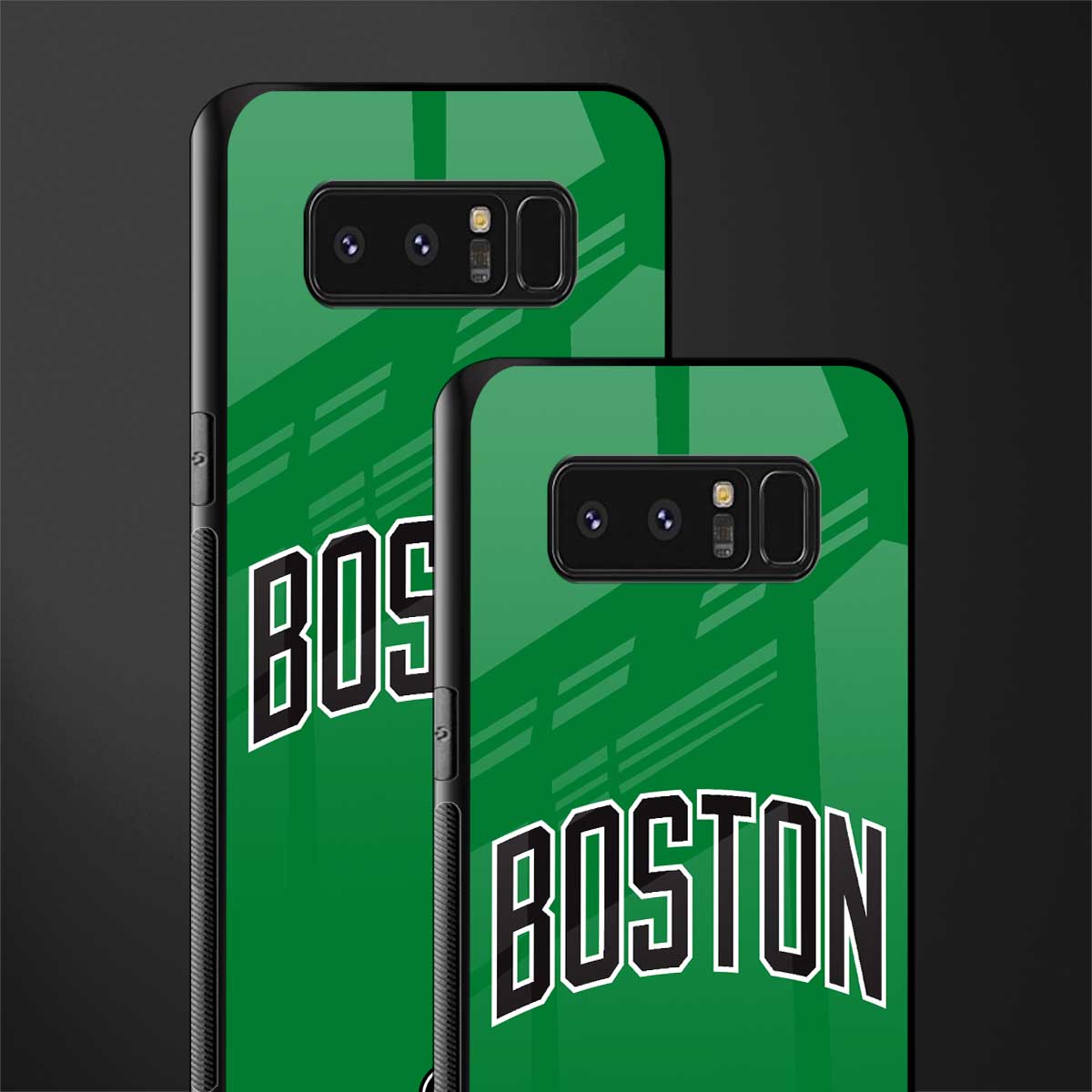 boston club glass case for samsung galaxy note 8 image-2