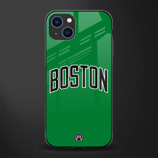 boston club glass case for iphone 13 image