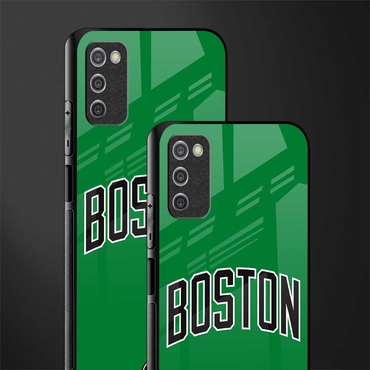 boston club glass case for samsung galaxy a03s image-2