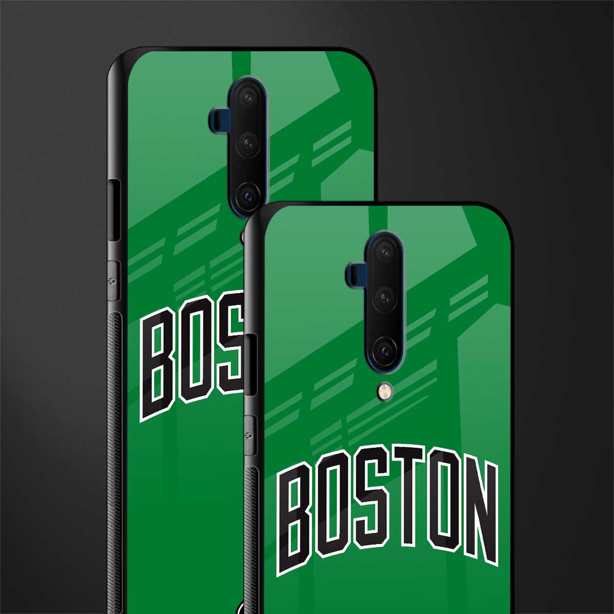 boston club glass case for oneplus 7t pro image-2