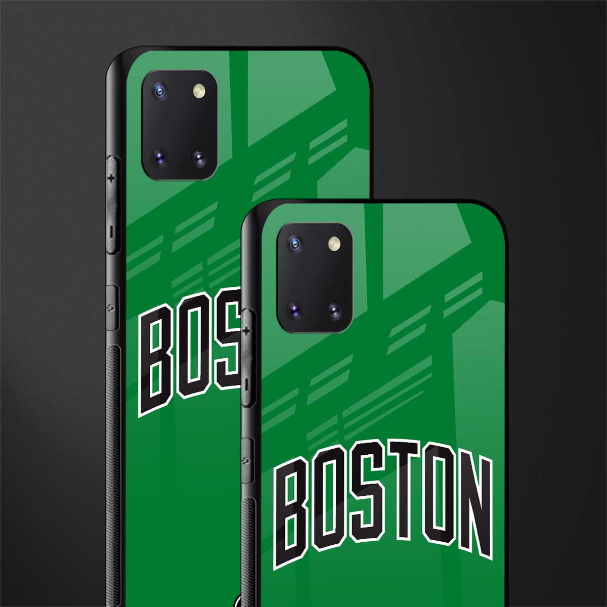 boston club glass case for samsung a81 image-2