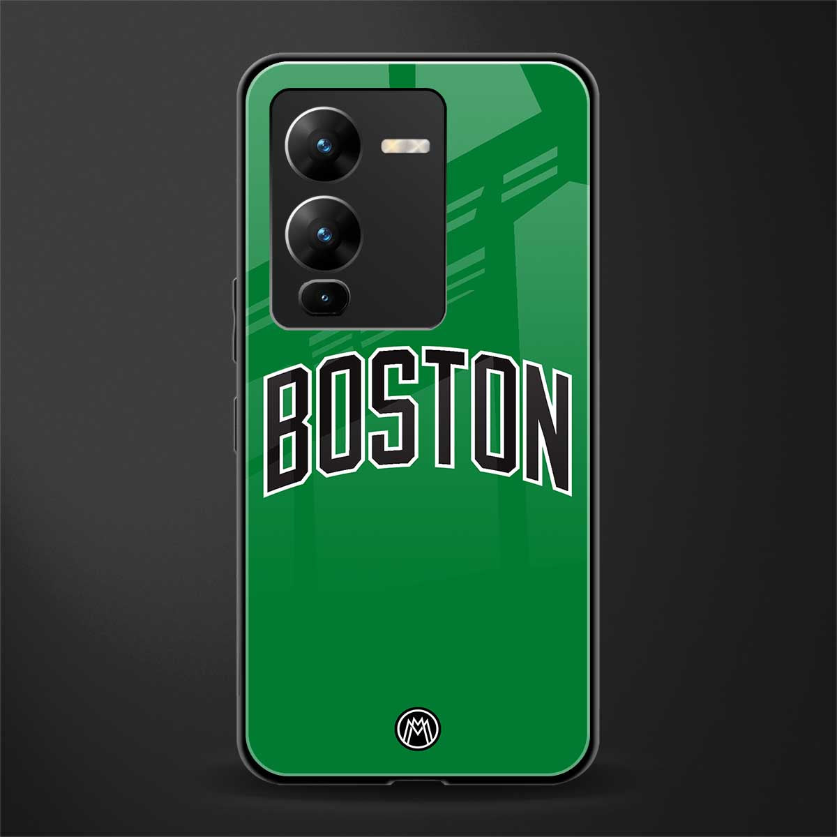 boston club back phone cover | glass case for vivo v25 pro 5g