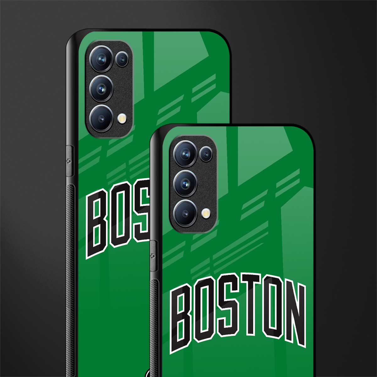 boston club back phone cover | glass case for oppo reno 5