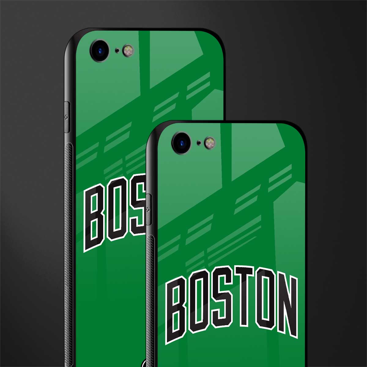 boston club glass case for iphone se 2020 image-2