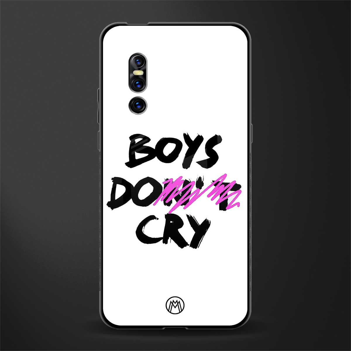 boys do cry glass case for vivo v15 pro image
