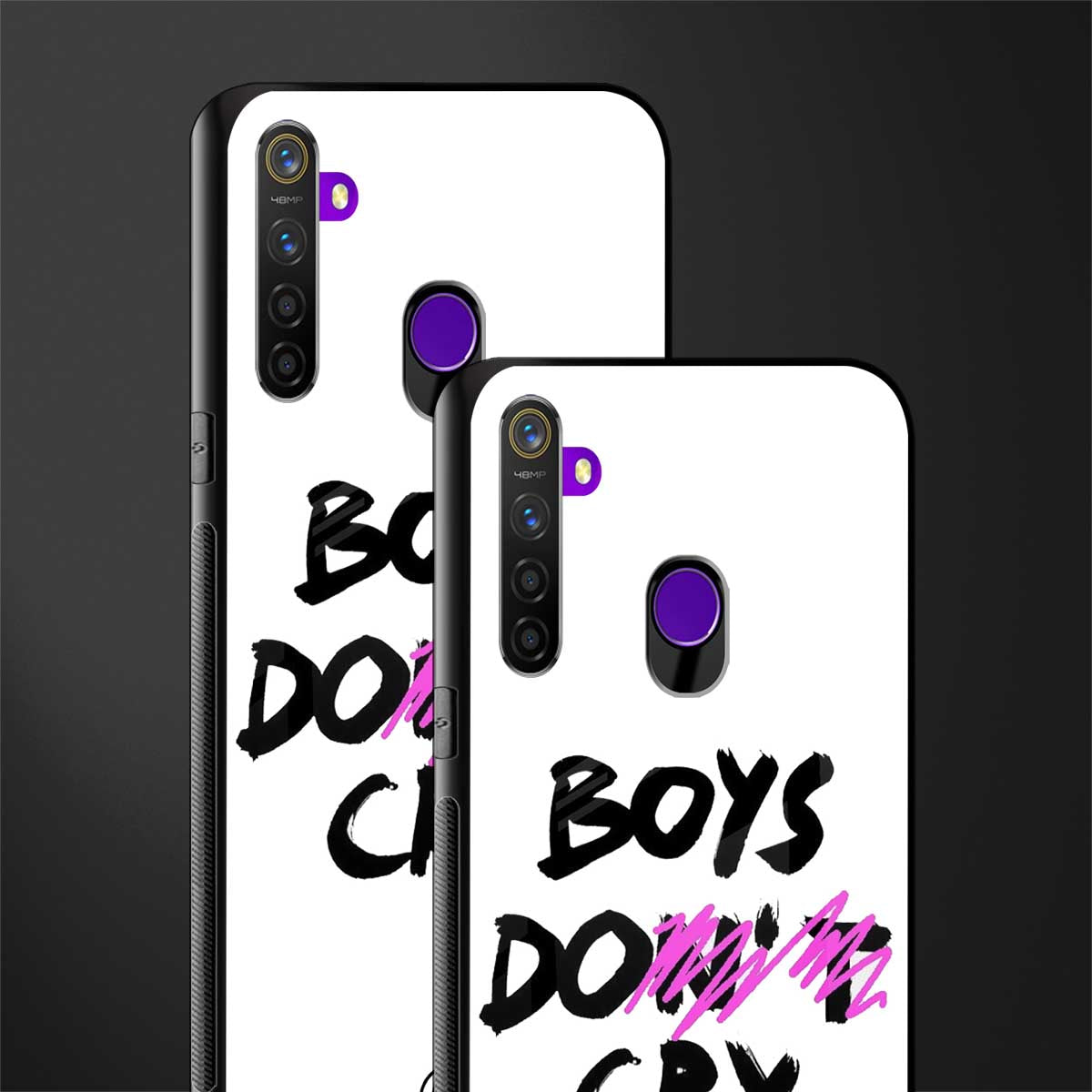 boys do cry glass case for realme 5s image-2