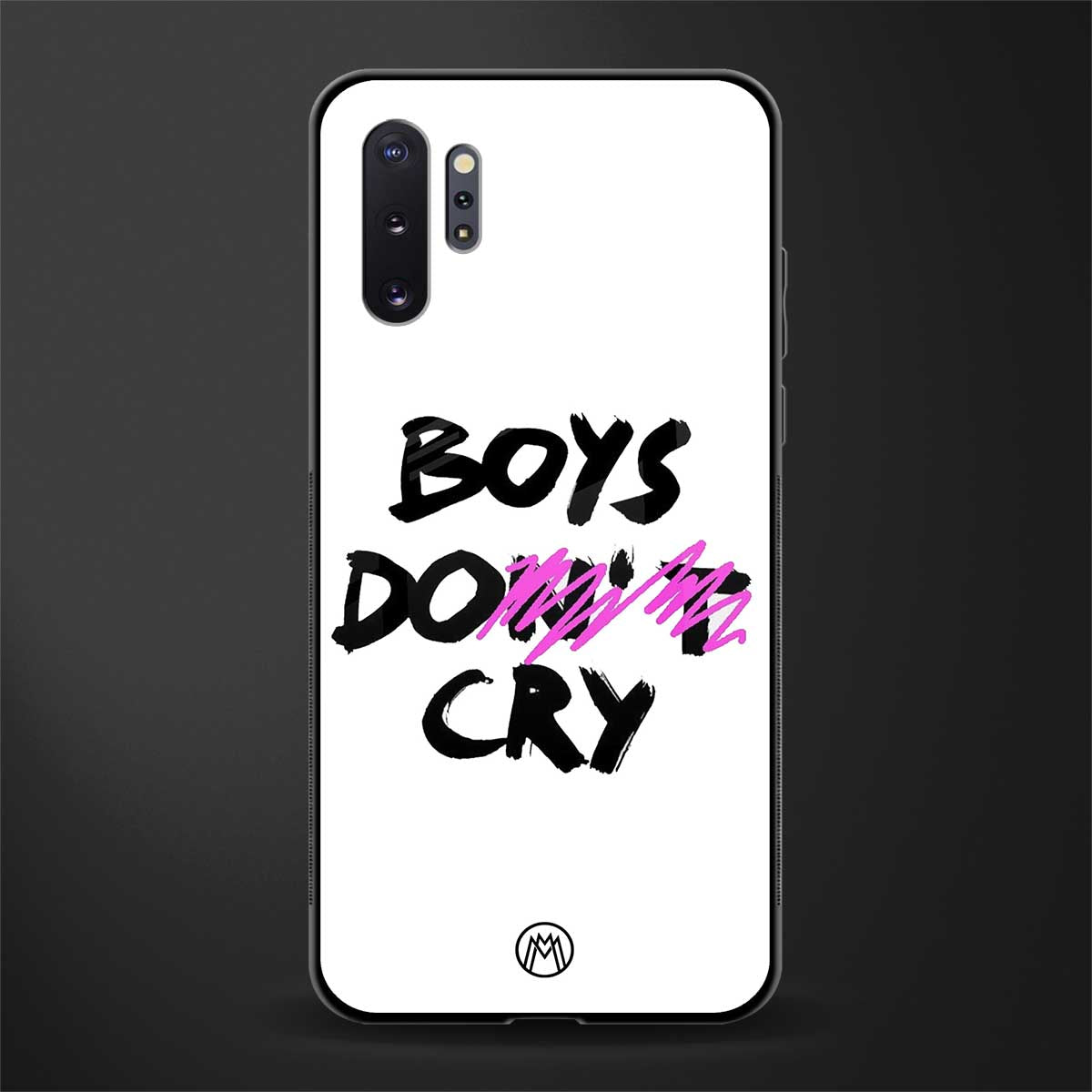 boys do cry glass case for samsung galaxy note 10 plus image