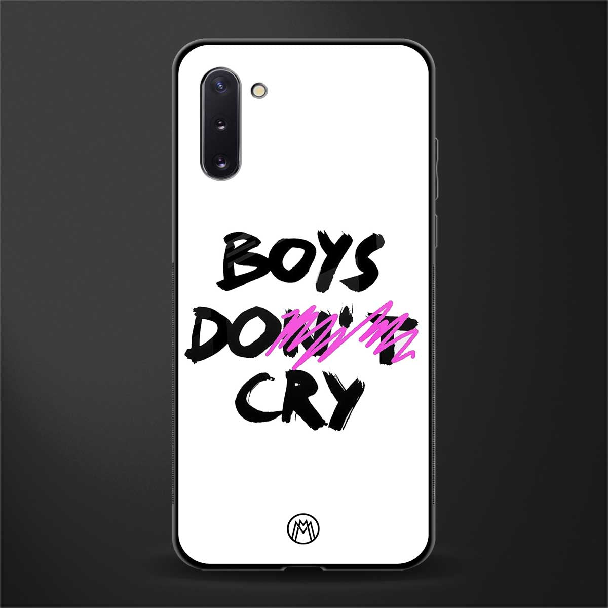 boys do cry glass case for samsung galaxy note 10 image