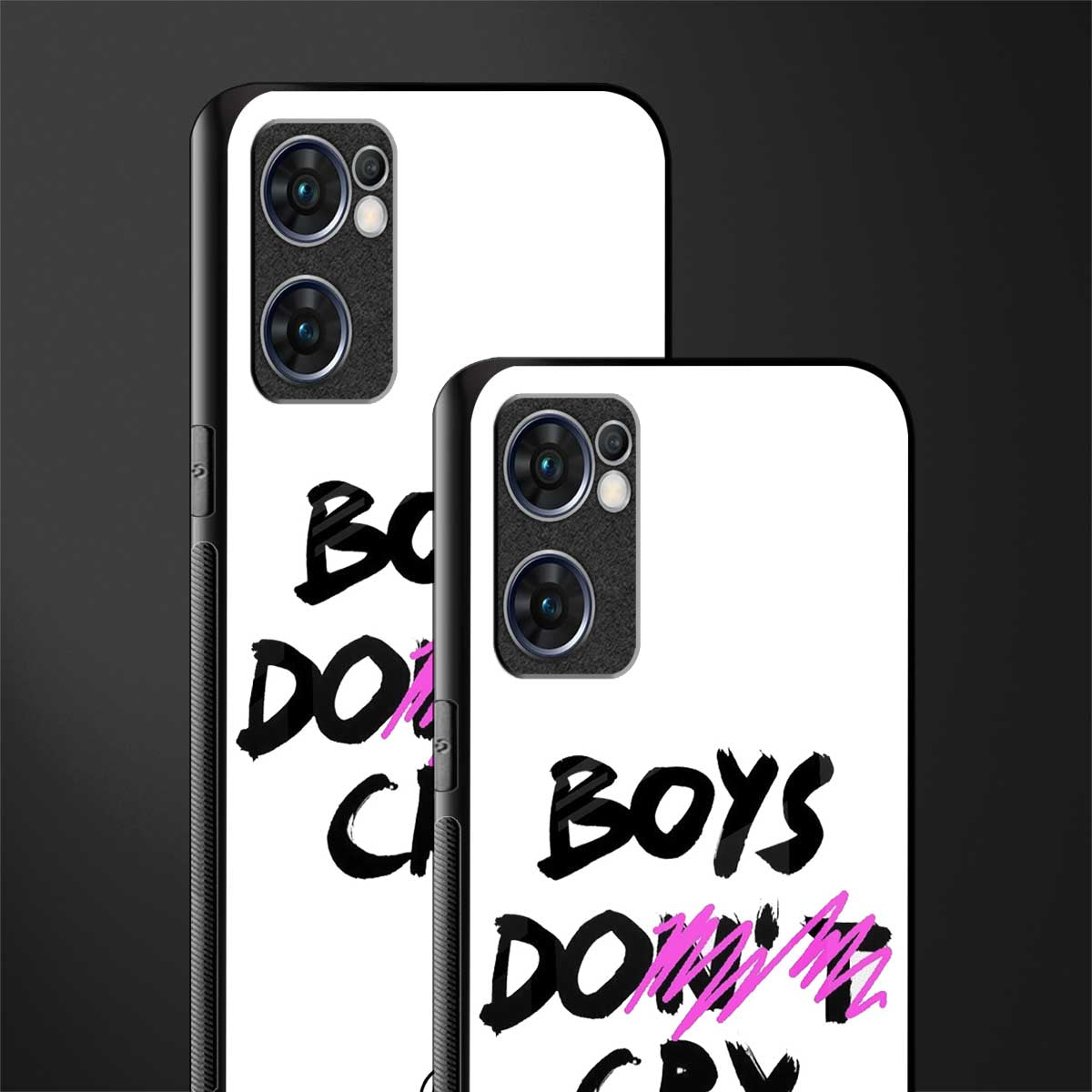 boys do cry glass case for oppo reno7 5g image-2