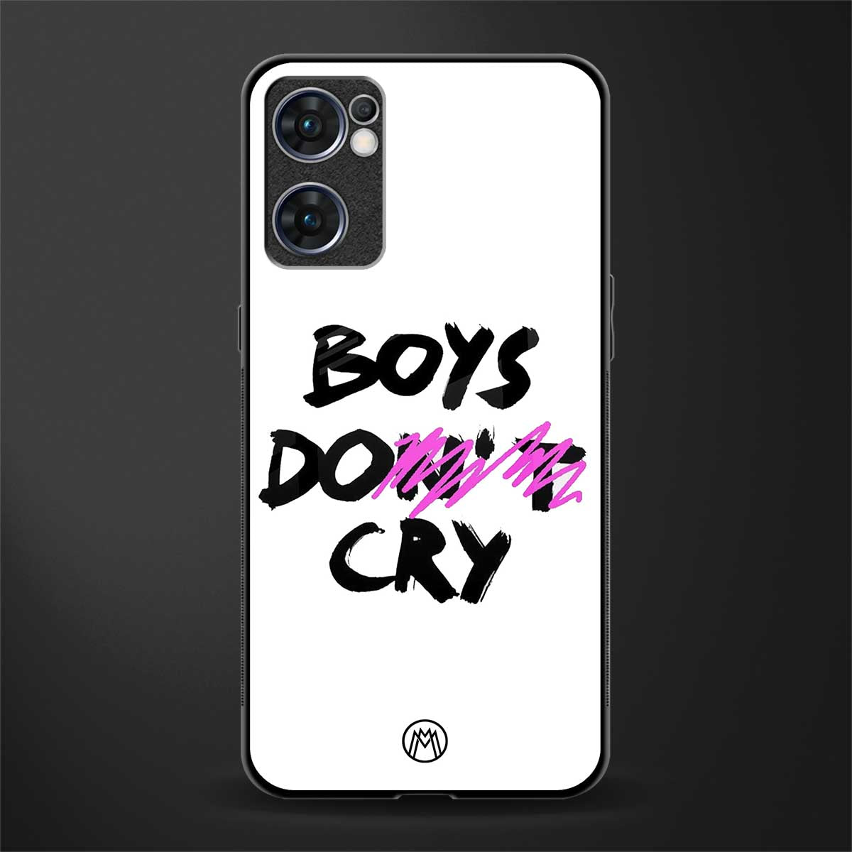 boys do cry glass case for oppo reno7 5g image