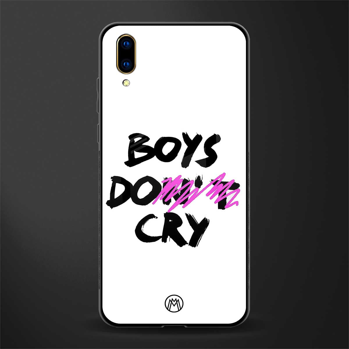 boys do cry glass case for vivo v11 pro image