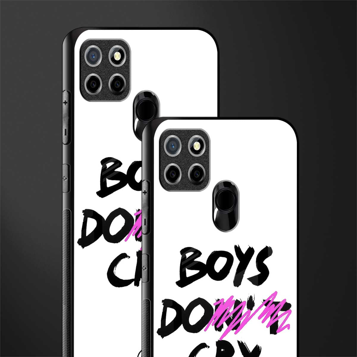boys do cry glass case for realme narzo 20 image-2