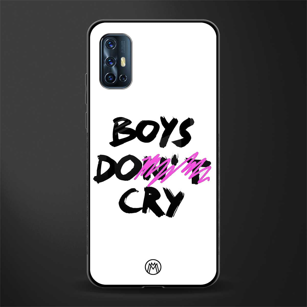 boys do cry glass case for vivo v17 image