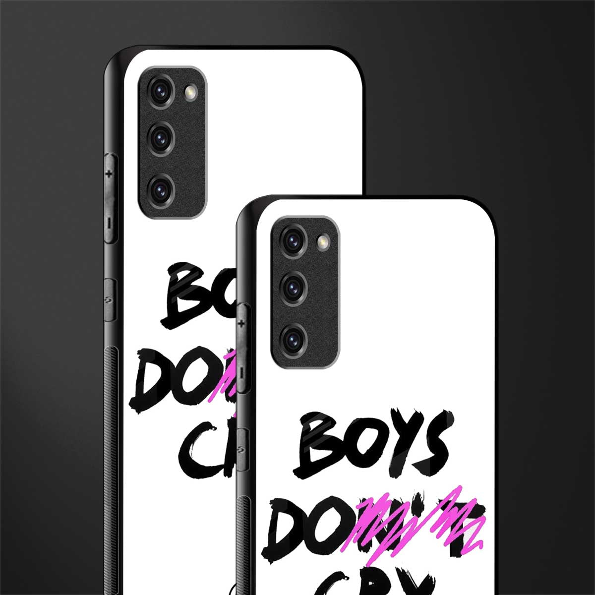 boys do cry glass case for samsung galaxy s20 fe image-2