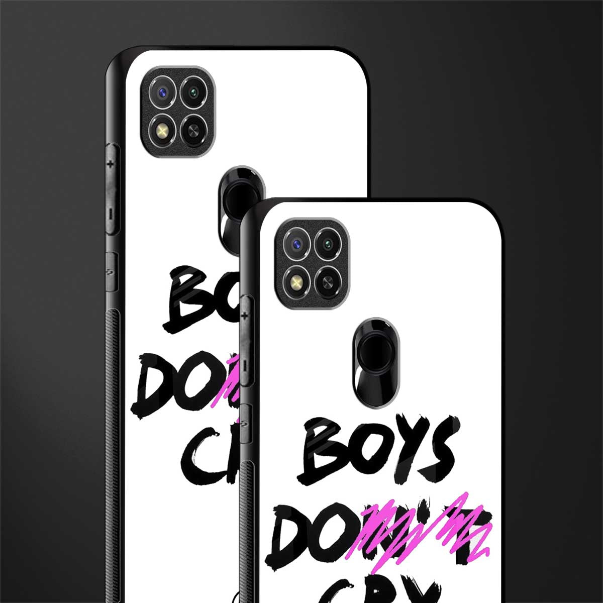 boys do cry glass case for redmi 9 image-2