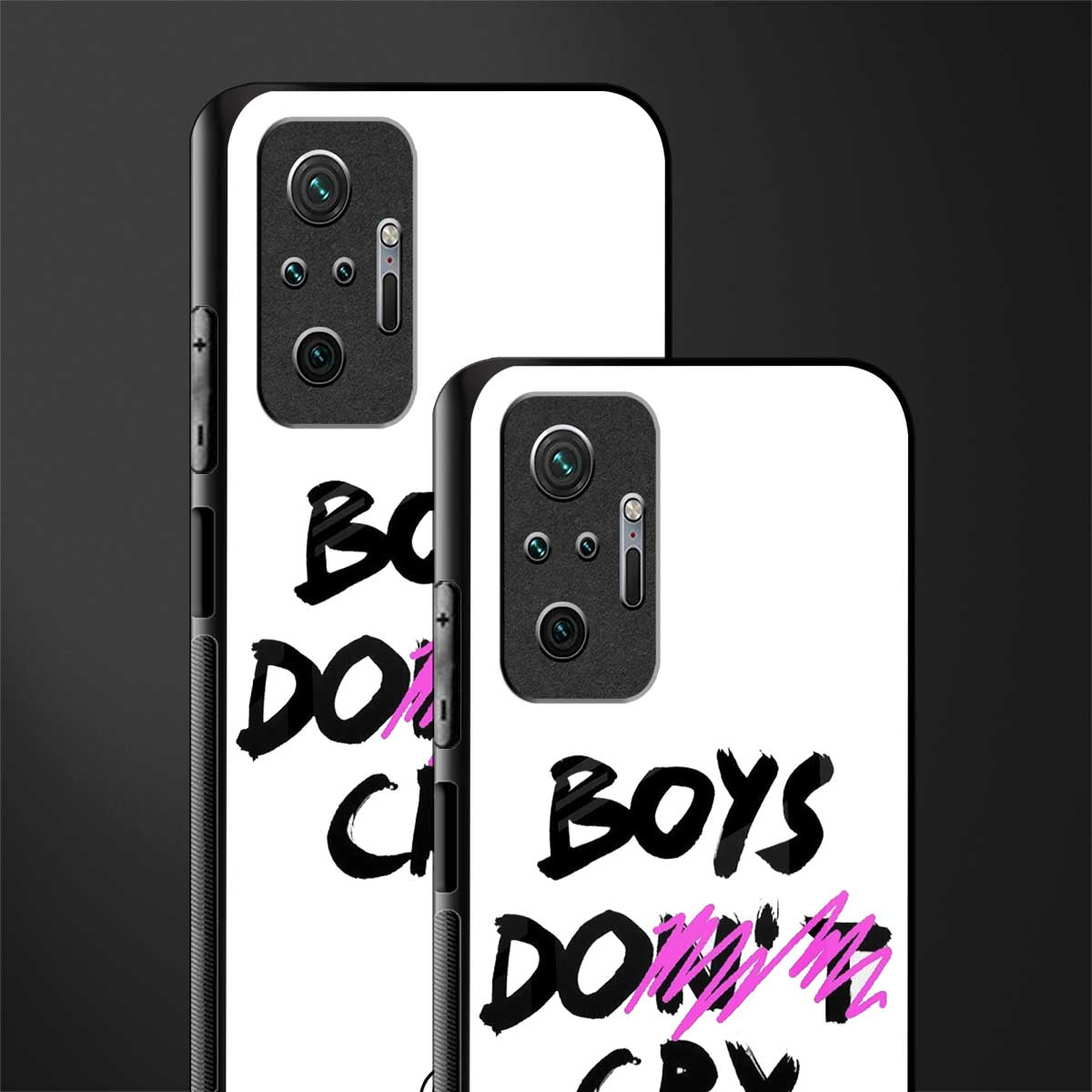 boys do cry glass case for redmi note 10 pro image-2