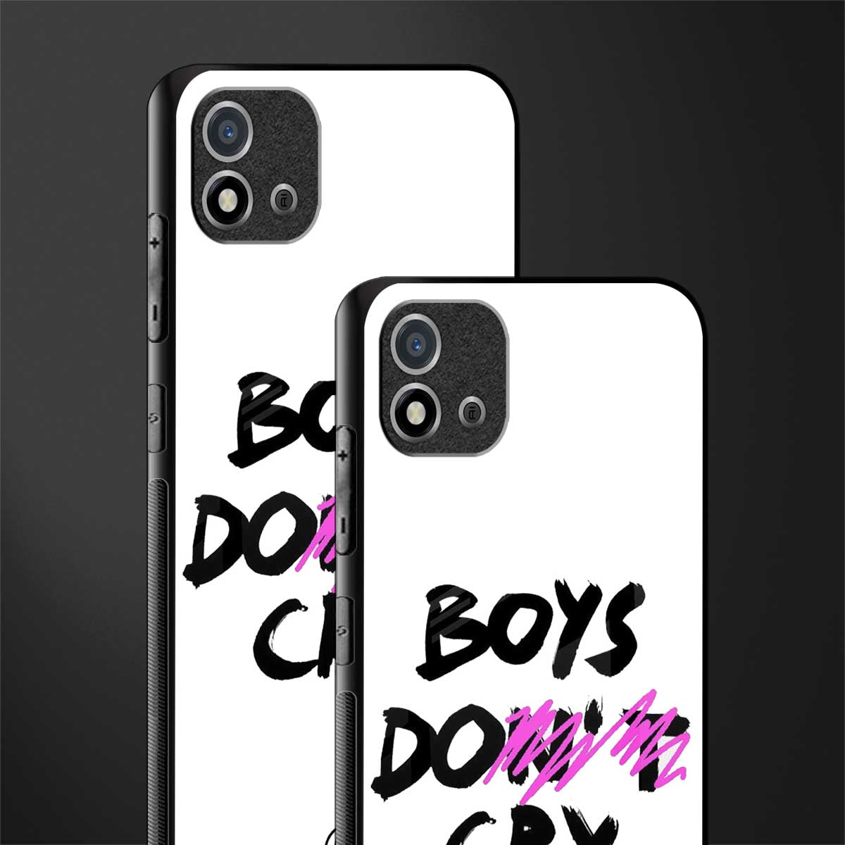 boys do cry glass case for realme c20 image-2