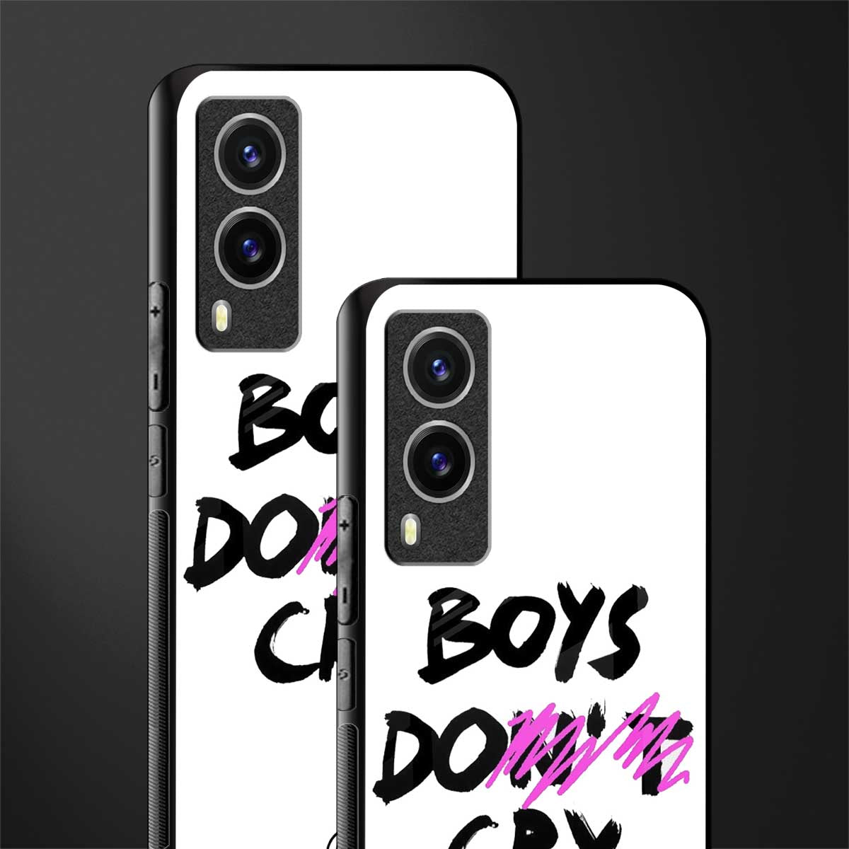 boys do cry glass case for vivo v21e 5g image-2