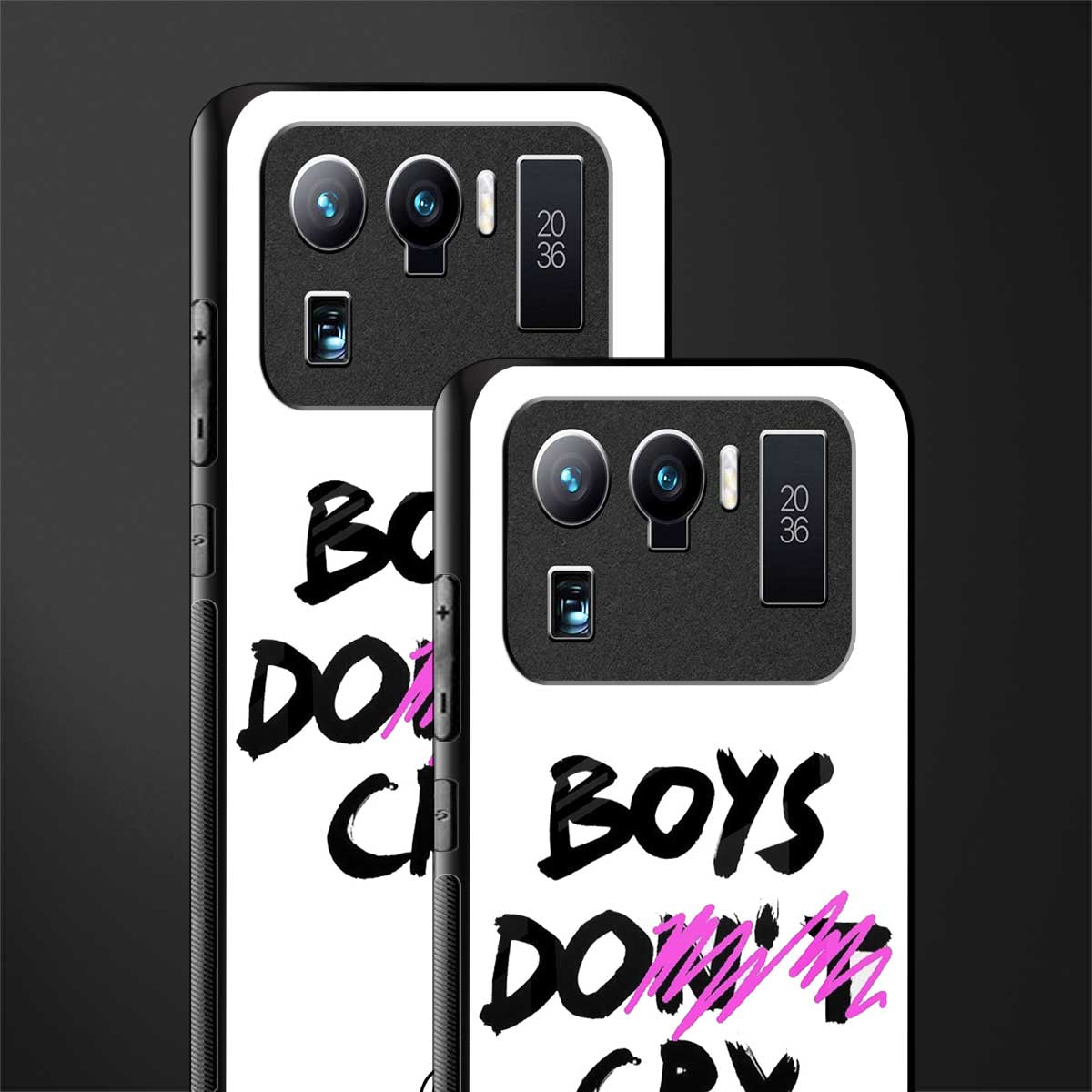 boys do cry glass case for mi 11 ultra 5g image-2