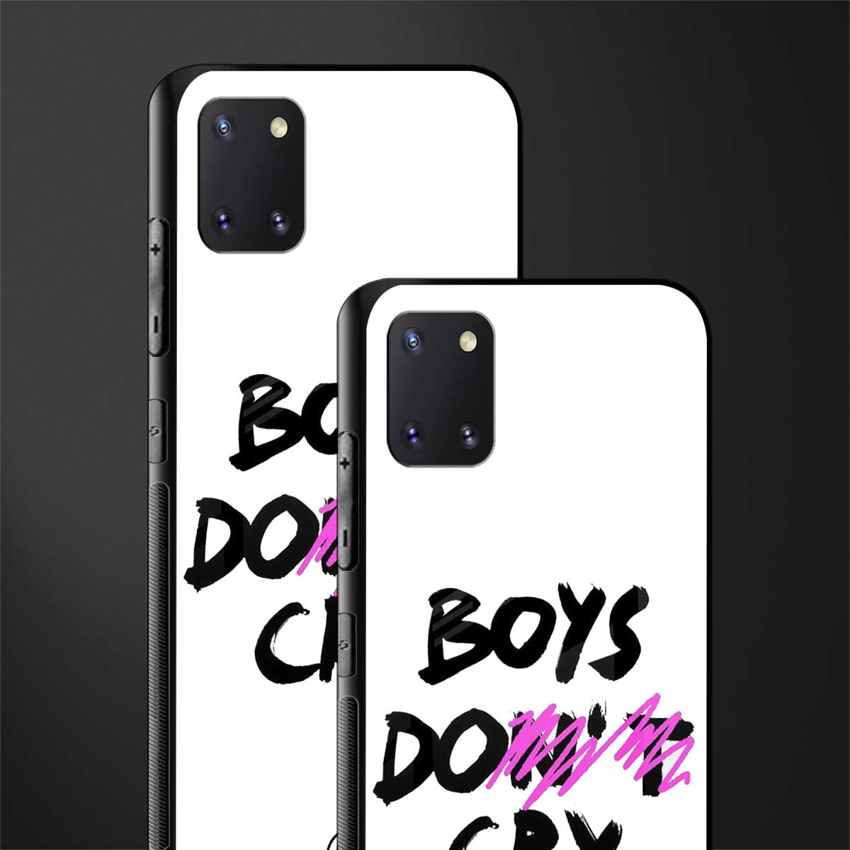 boys do cry glass case for samsung a81 image-2