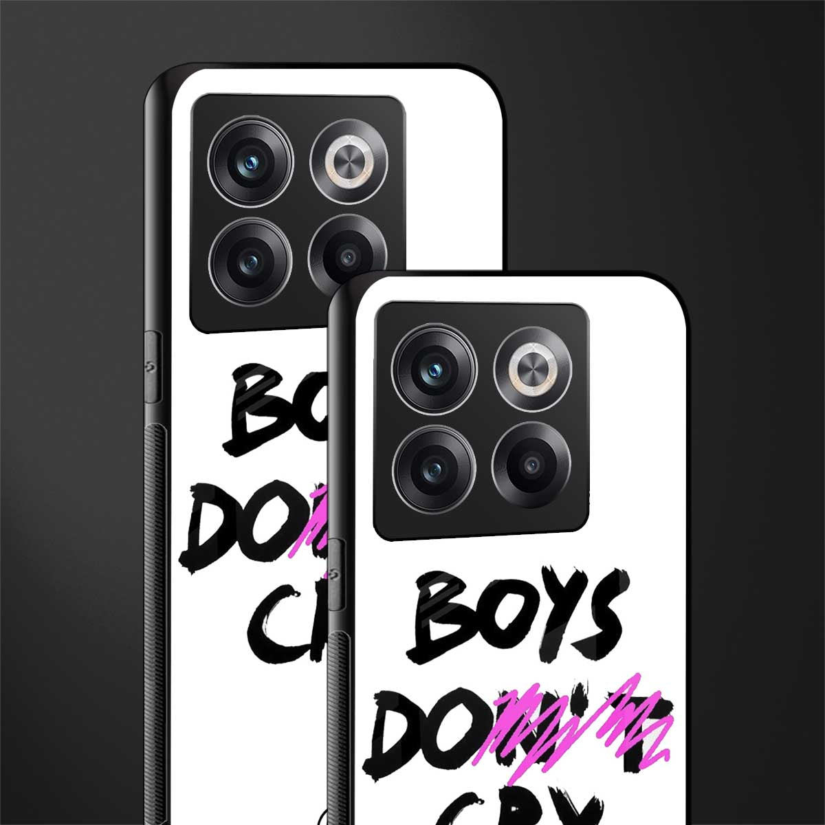 boys do cry back phone cover | glass case for oneplus 10t