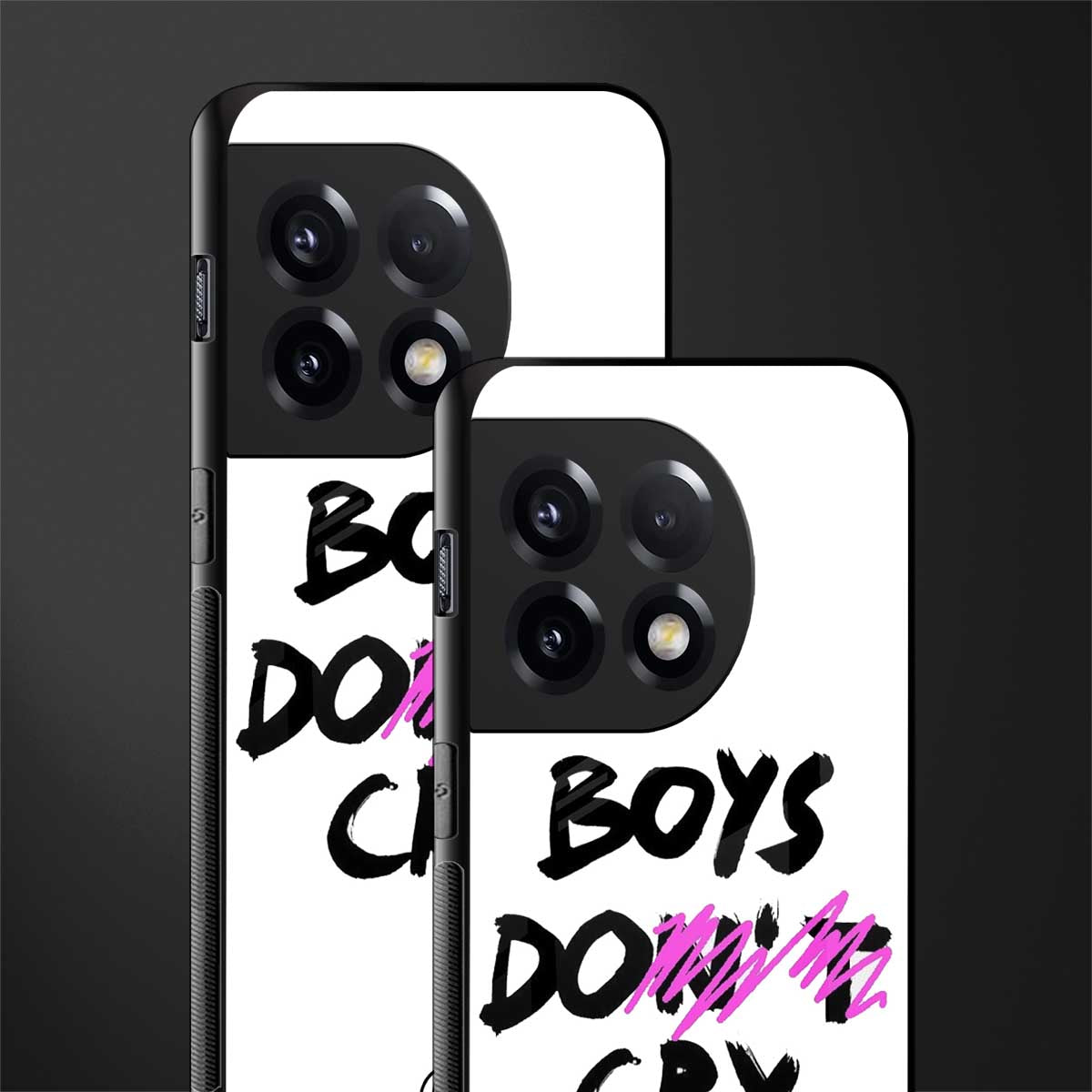 boys do cry back phone cover | glass case for oneplus 11r