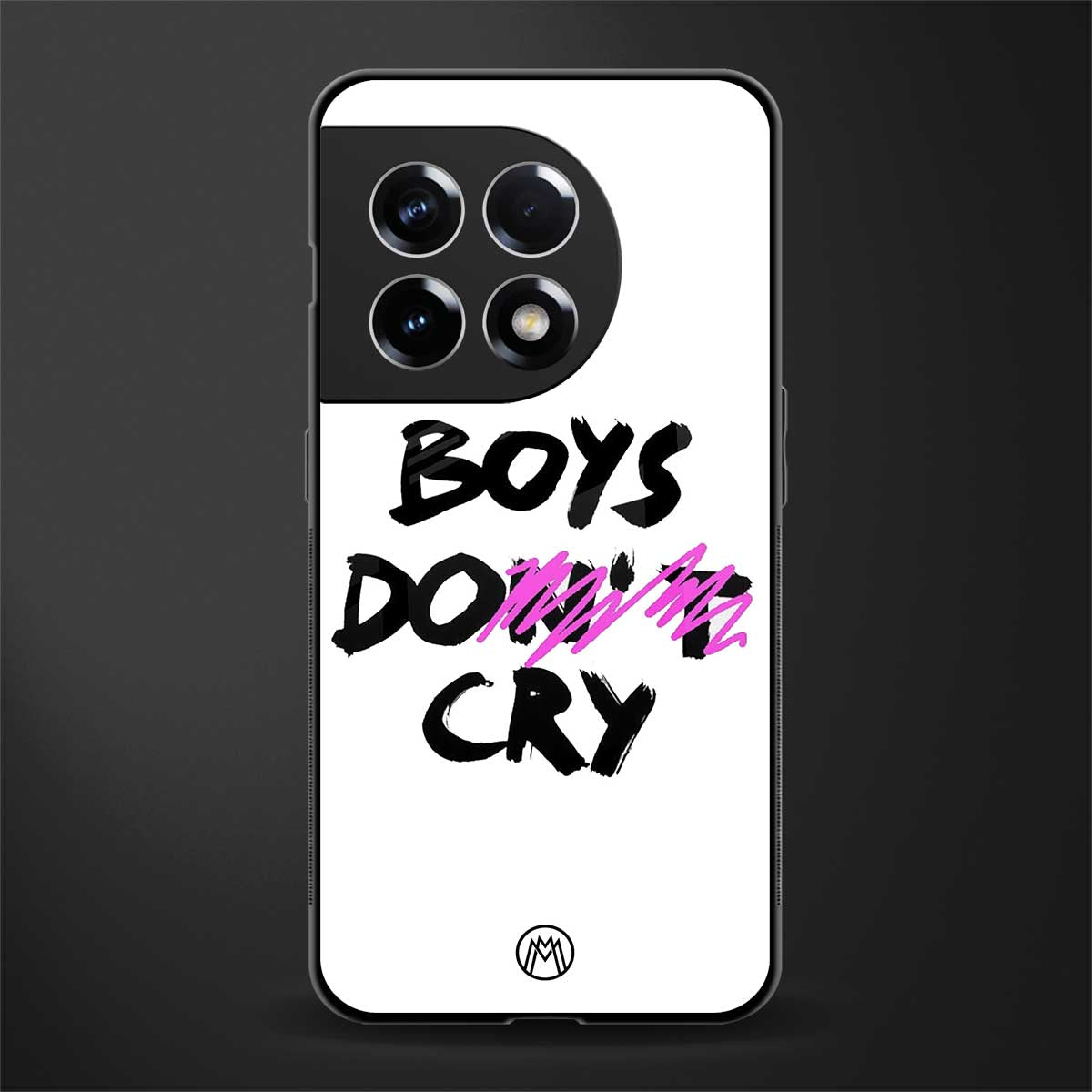 boys do cry back phone cover | glass case for oneplus 11r