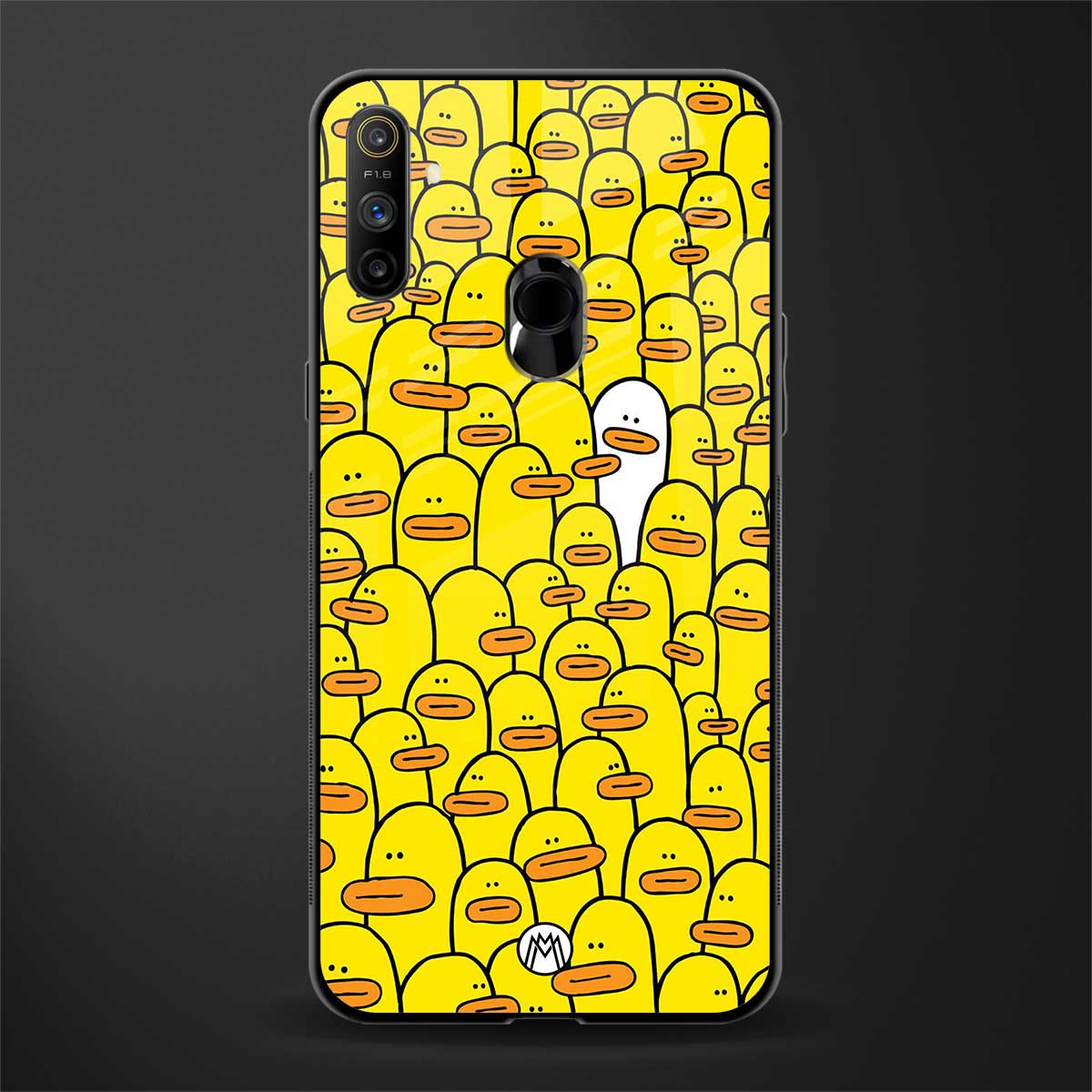 brian the duck glass case for realme narzo 10a image