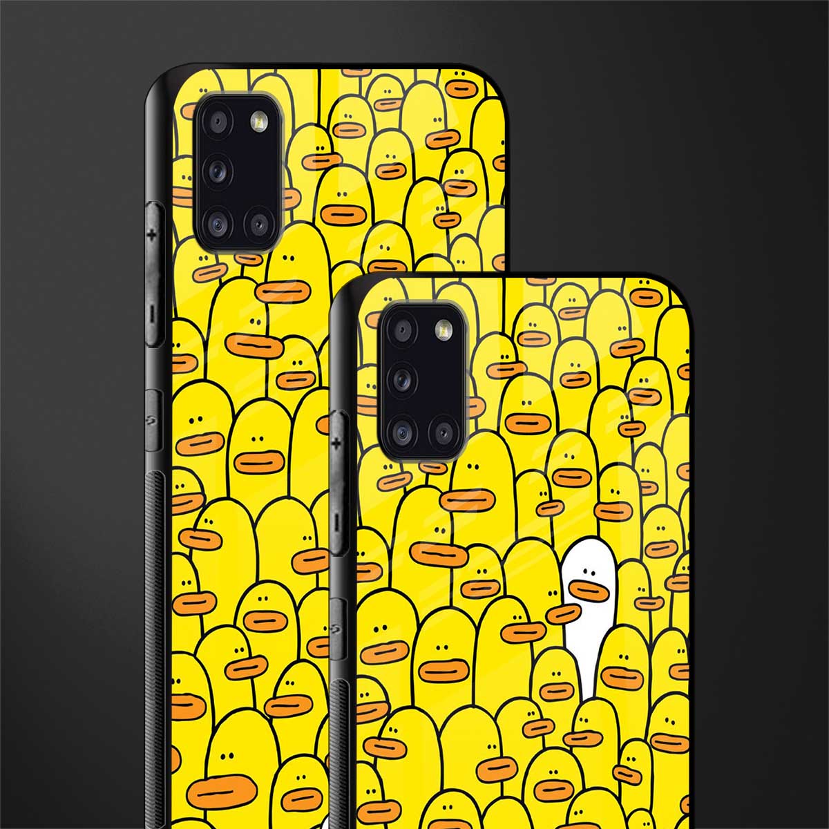brian the duck glass case for samsung galaxy a31 image-2