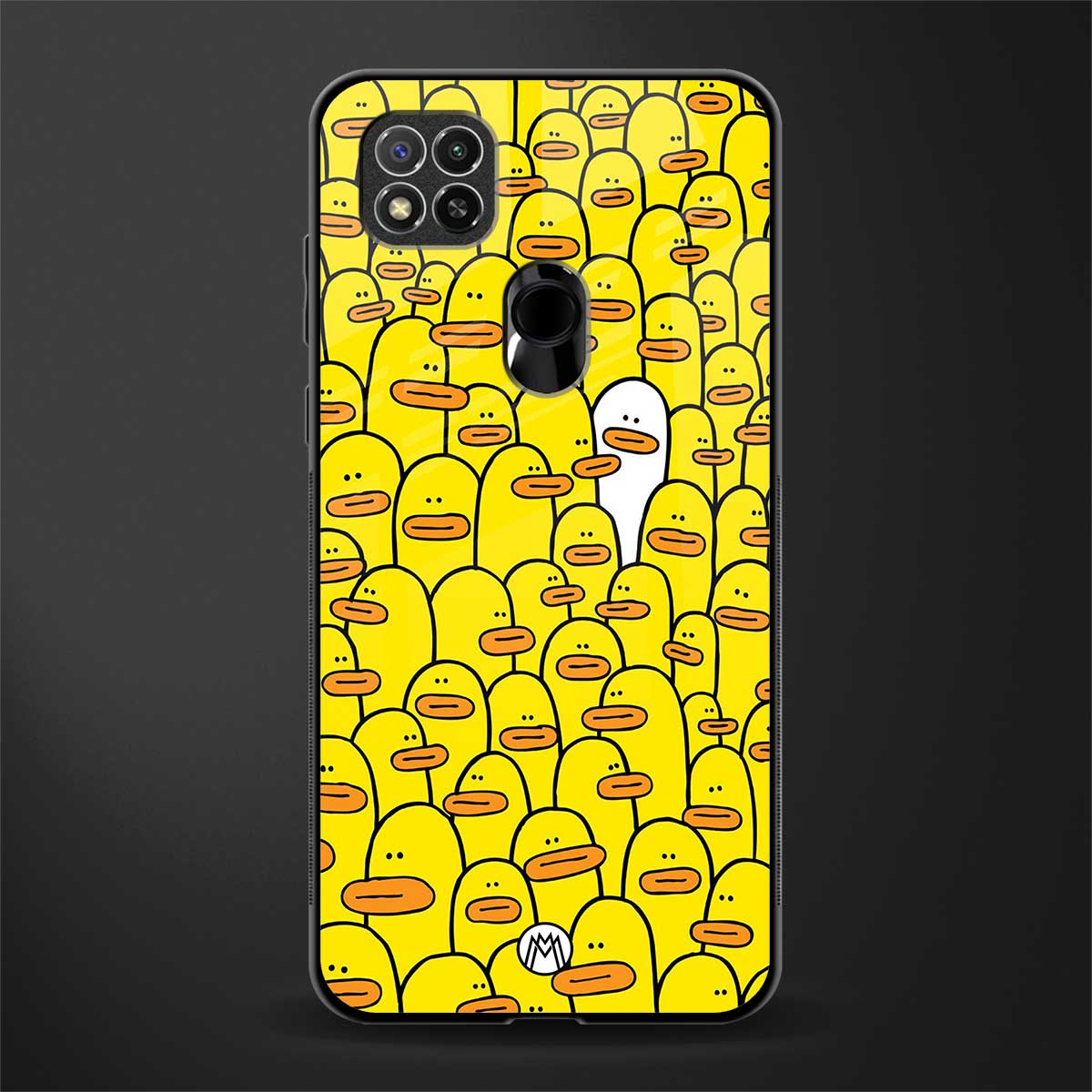 brian the duck glass case for poco c31 image