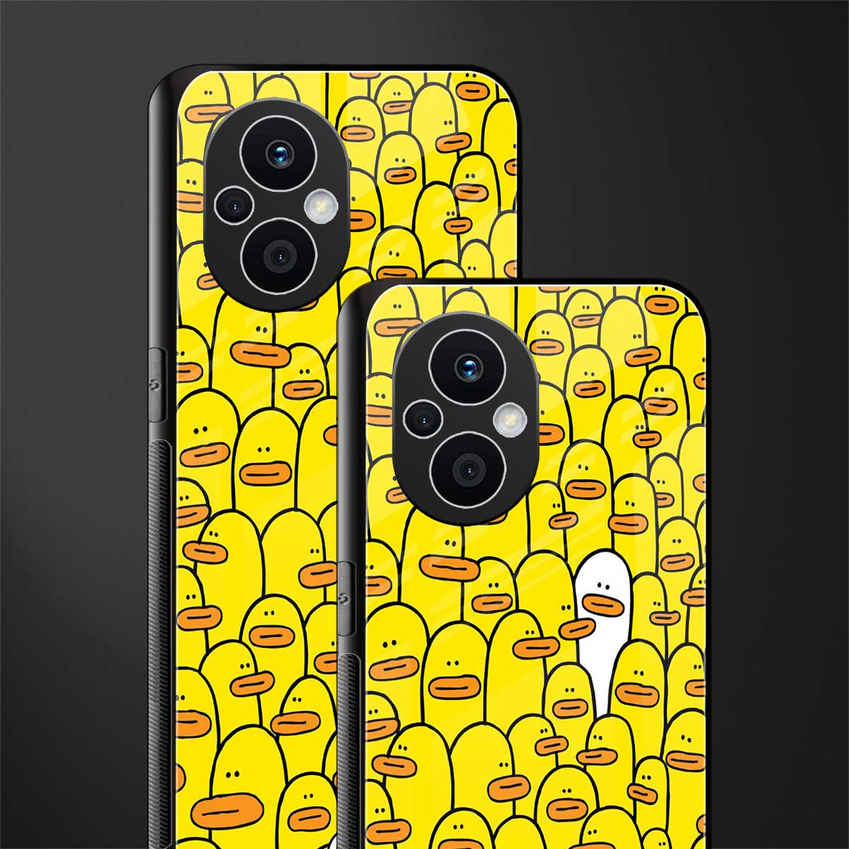 brian the duck back phone cover | glass case for oppo f21 pro 5g