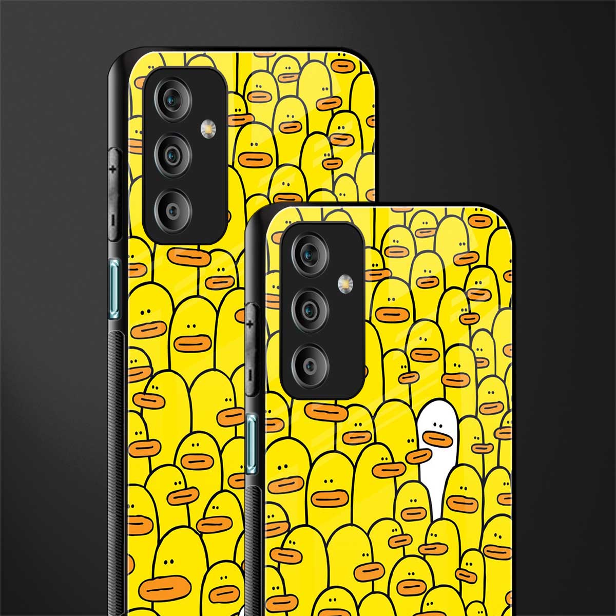 brian the duck back phone cover | glass case for samsung galaxy f23 5g
