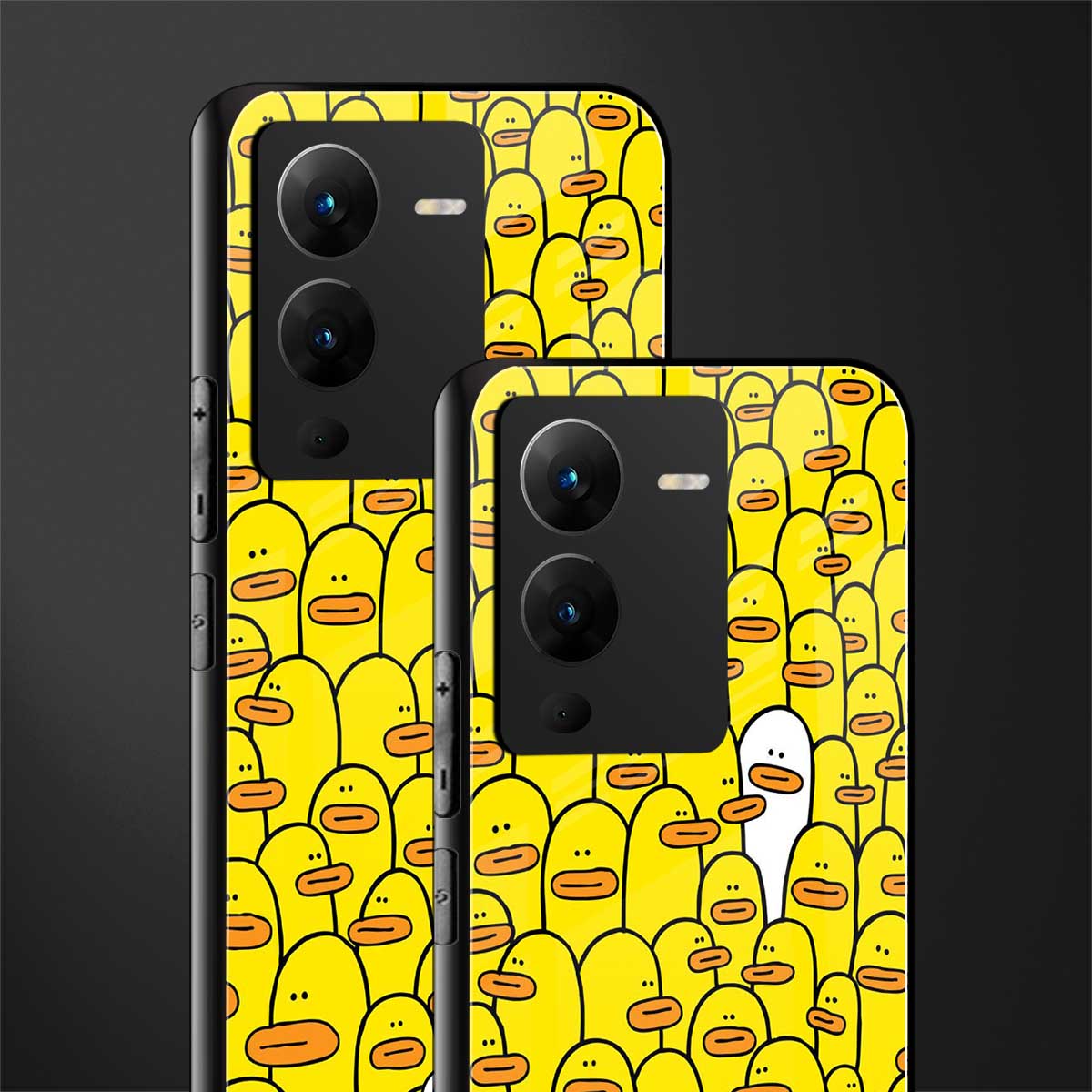 brian the duck back phone cover | glass case for vivo v25 pro 5g